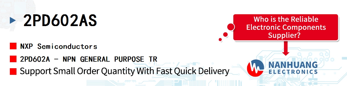 2PD602AS NXP 2PD602A - NPN GENERAL PURPOSE TR