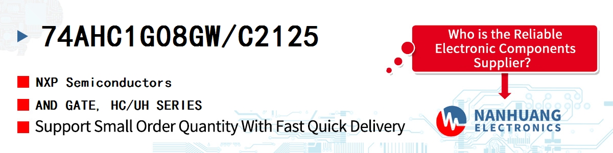 74AHC1G08GW/C2125 NXP AND GATE, HC/UH SERIES