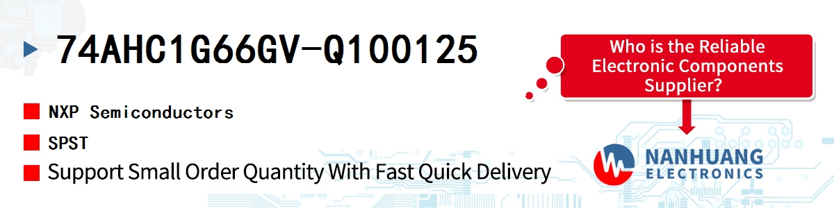 74AHC1G66GV-Q100125 NXP SPST