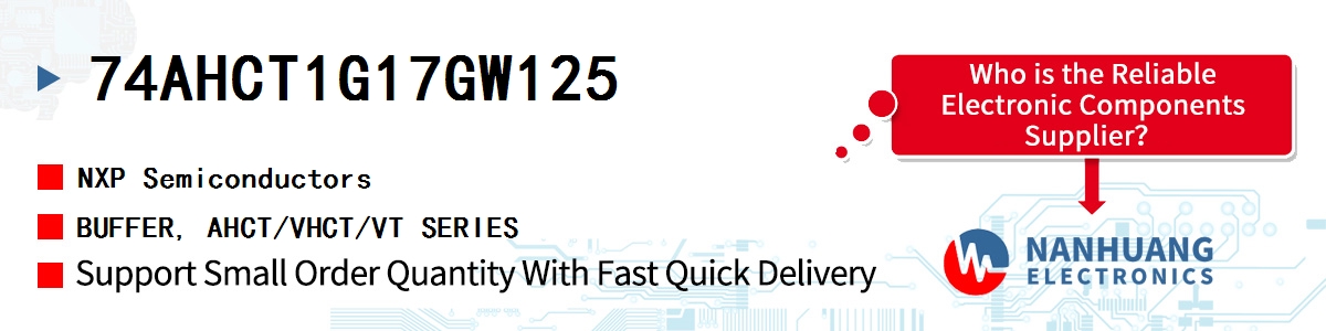 74AHCT1G17GW125 NXP BUFFER, AHCT/VHCT/VT SERIES