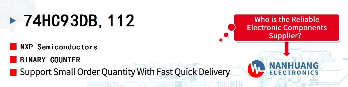 74HC93DB,112 NXP BINARY COUNTER