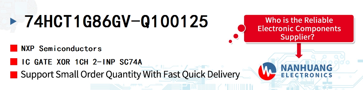 74HCT1G86GV-Q100125 NXP IC GATE XOR 1CH 2-INP SC74A