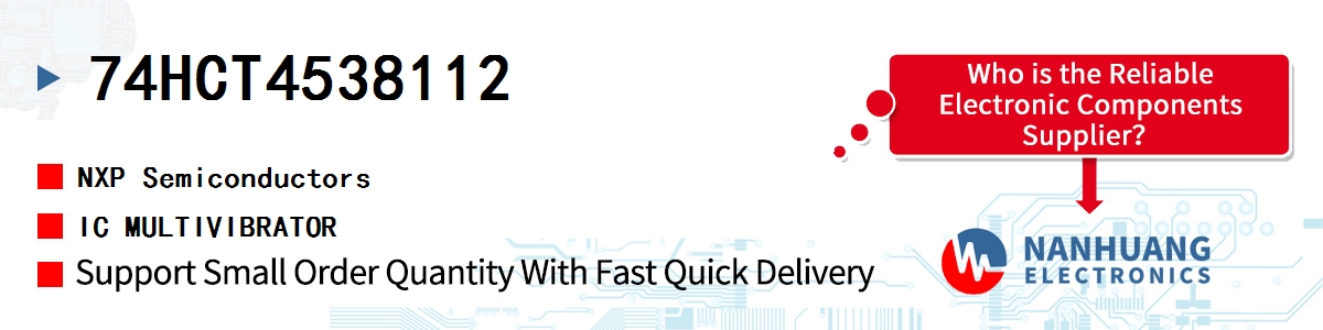 74HCT4538112 NXP IC MULTIVIBRATOR