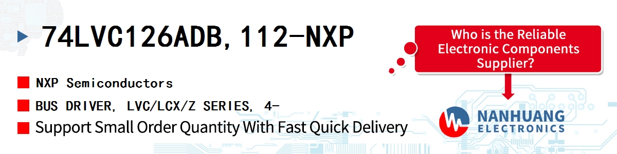 74LVC126ADB,112-NXP NXP BUS DRIVER, LVC/LCX/Z SERIES, 4-