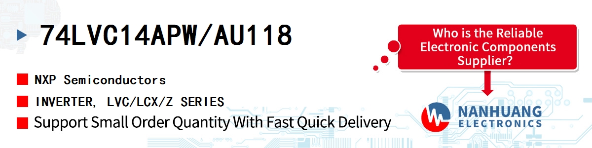 74LVC14APW/AU118 NXP INVERTER, LVC/LCX/Z SERIES