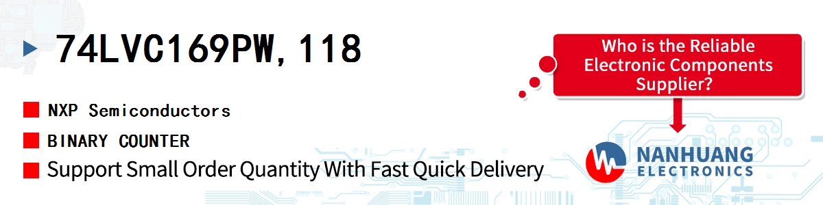 74LVC169PW,118 NXP BINARY COUNTER