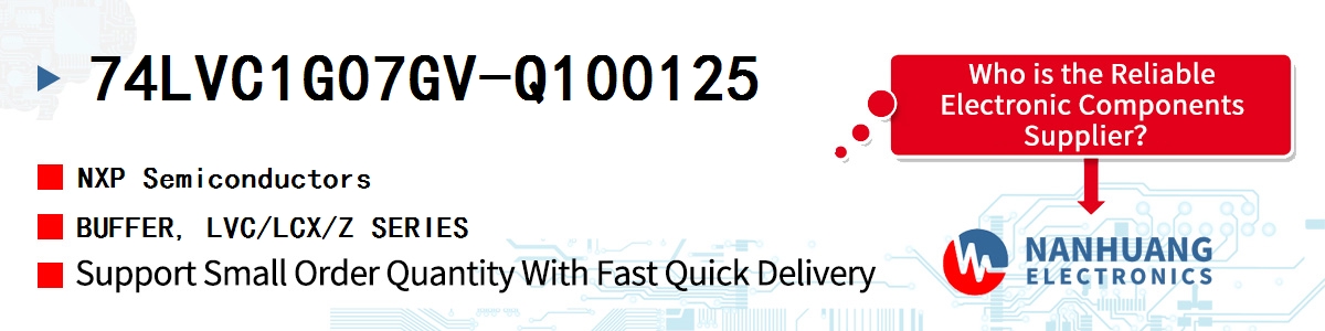 74LVC1G07GV-Q100125 NXP BUFFER, LVC/LCX/Z SERIES