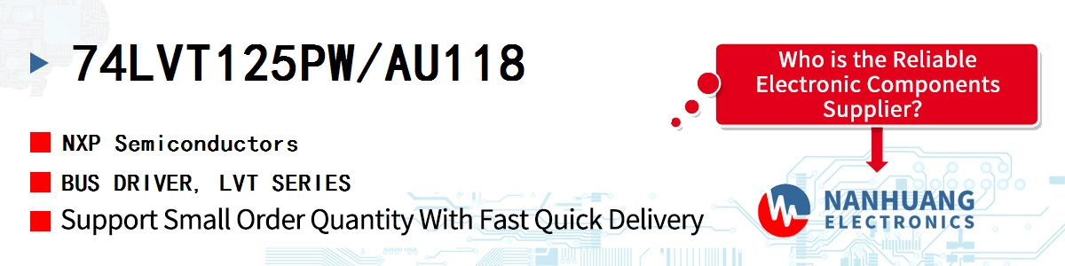 74LVT125PW/AU118 NXP BUS DRIVER, LVT SERIES