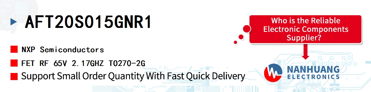 AFT20S015GNR1 NXP FET RF 65V 2.17GHZ TO270-2G