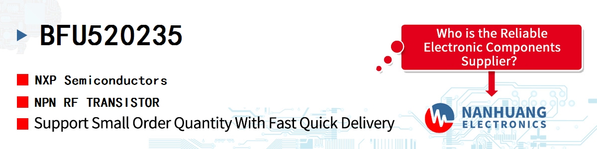 BFU520235 NXP NPN RF TRANSISTOR