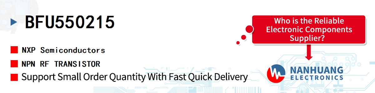 BFU550215 NXP NPN RF TRANSISTOR