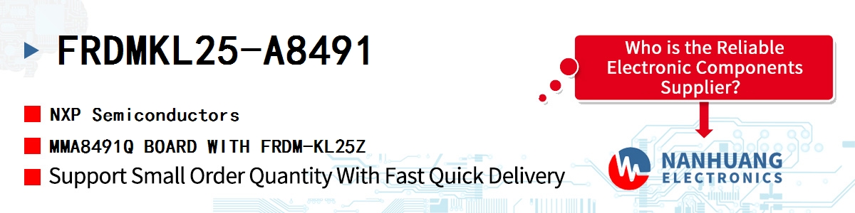 FRDMKL25-A8491 NXP MMA8491Q BOARD WITH FRDM-KL25Z