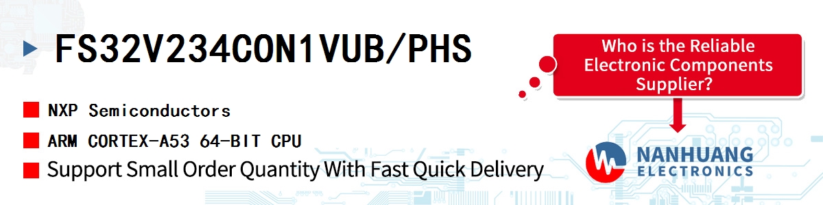 FS32V234CON1VUB/PHS NXP ARM CORTEX-A53 64-BIT CPU