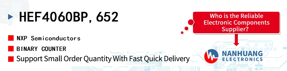 HEF4060BP,652 NXP BINARY COUNTER