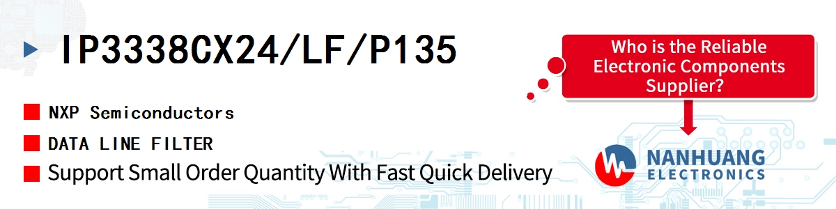 IP3338CX24/LF/P135 NXP DATA LINE FILTER