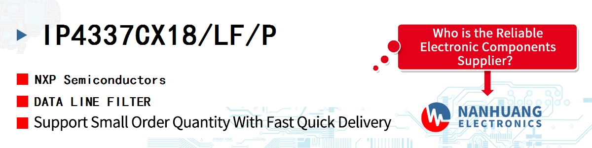 IP4337CX18/LF/P NXP DATA LINE FILTER