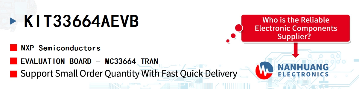 KIT33664AEVB NXP EVALUATION BOARD - MC33664 TRAN