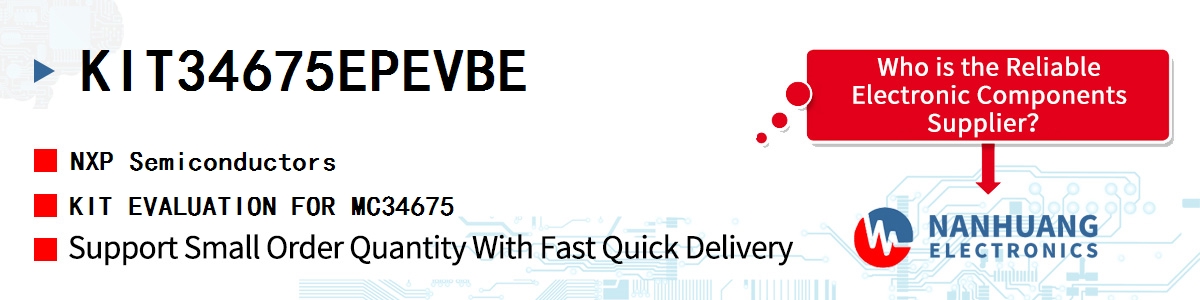 KIT34675EPEVBE NXP KIT EVALUATION FOR MC34675