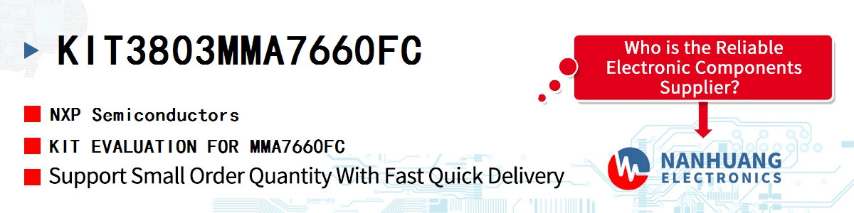 KIT3803MMA7660FC NXP KIT EVALUATION FOR MMA7660FC