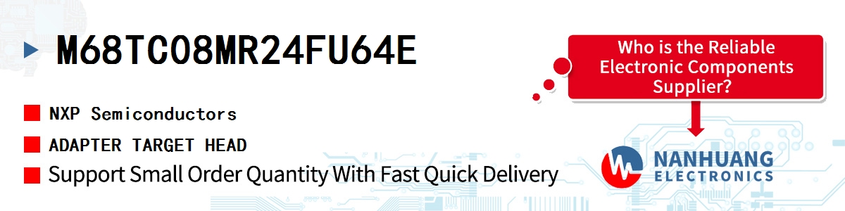 M68TC08MR24FU64E NXP ADAPTER TARGET HEAD