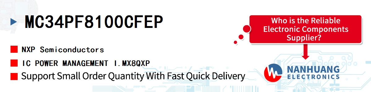 MC34PF8100CFEP NXP IC POWER MANAGEMENT I.MX8QXP