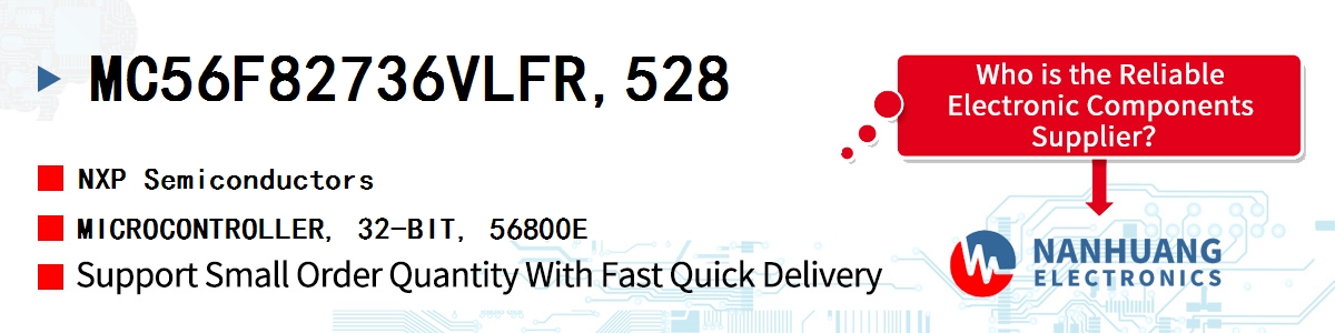 MC56F82736VLFR528 NXP MICROCONTROLLER  32-BIT  FLASH