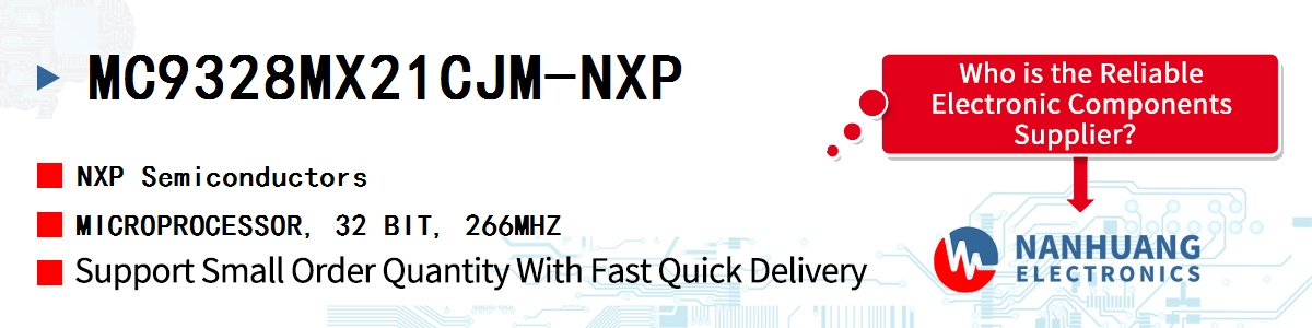 MC9328MX21CJM-NXP NXP MICROPROCESSOR, 32 BIT, 266MHZ