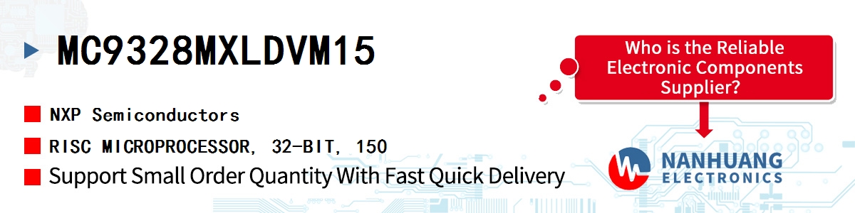 MC9328MXLDVM15 NXP RISC MICROPROCESSOR, 32-BIT, 150