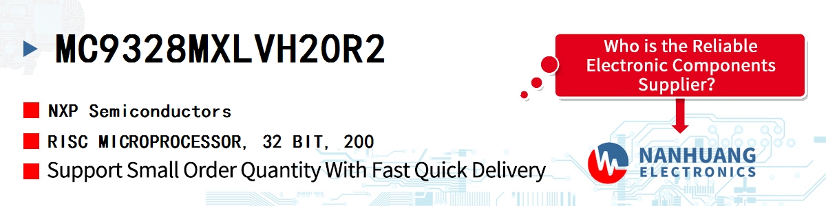 MC9328MXLVH20R2 NXP RISC MICROPROCESSOR, 32 BIT, 200