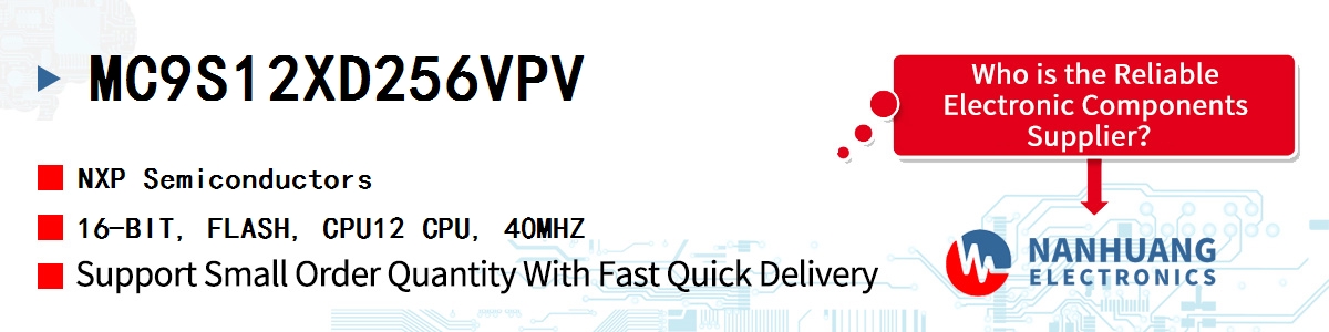 MC9S12XD256VPV NXP 16-BIT, FLASH, CPU12 CPU, 40MHZ