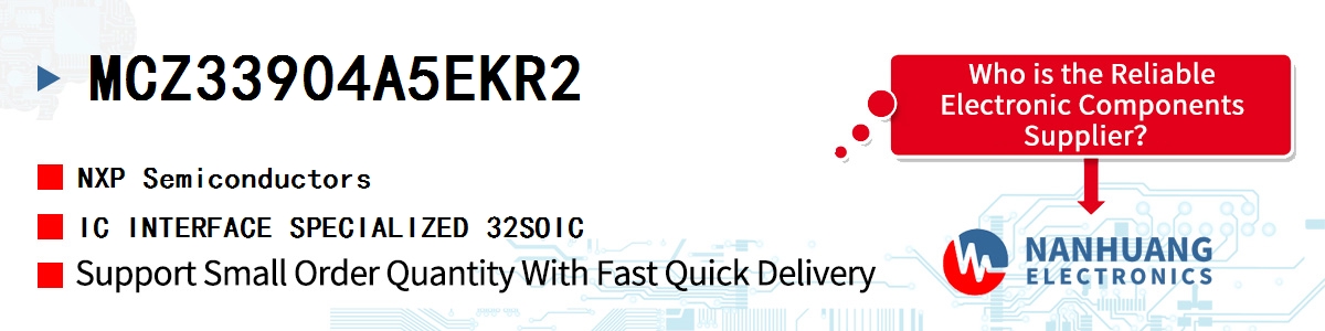 MCZ33904A5EKR2 NXP IC INTERFACE SPECIALIZED 32SOIC