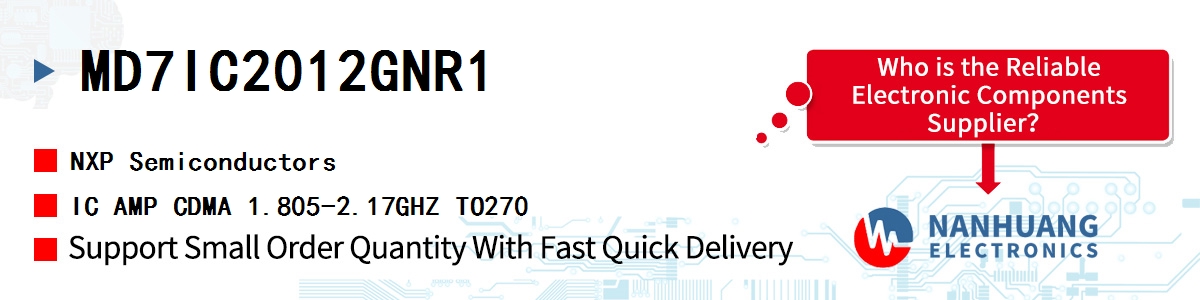 MD7IC2012GNR1 NXP IC AMP CDMA 1.805-2.17GHZ TO270