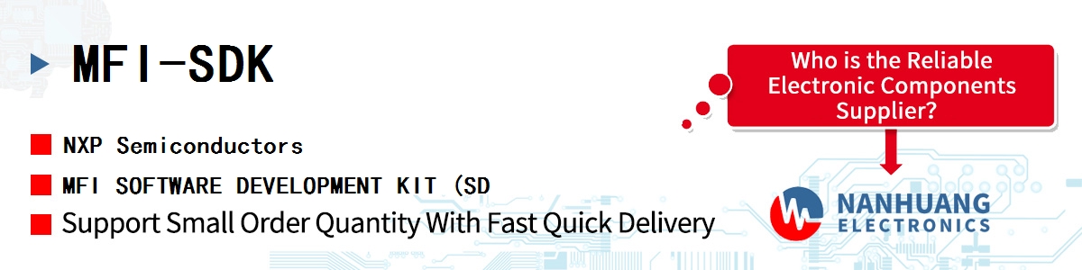 MFI-SDK NXP MFI SOFTWARE DEVELOPMENT KIT (SD