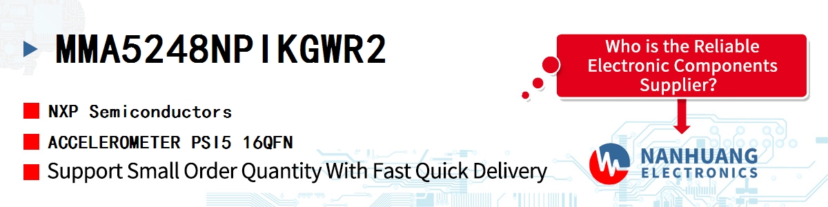 MMA5248NPIKGWR2 NXP ACCELEROMETER PSI5 16QFN