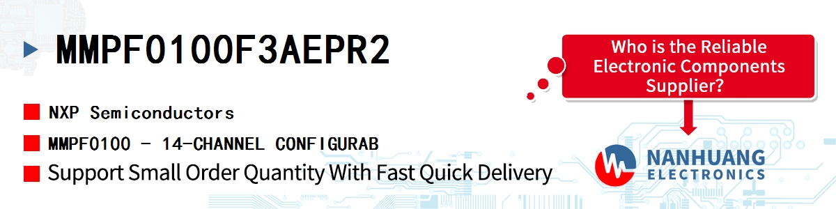 MMPF0100F3AEPR2 NXP MMPF0100 - 14-CHANNEL CONFIGURAB