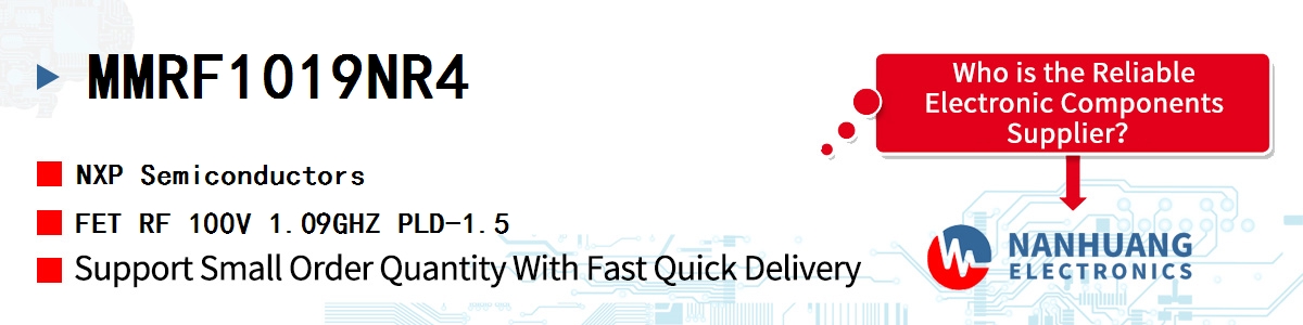 MMRF1019NR4 NXP FET RF 100V 1.09GHZ PLD-1.5