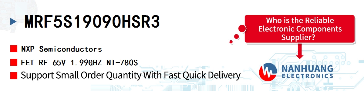 MRF5S19090HSR3 NXP FET RF 65V 1.99GHZ NI-780S