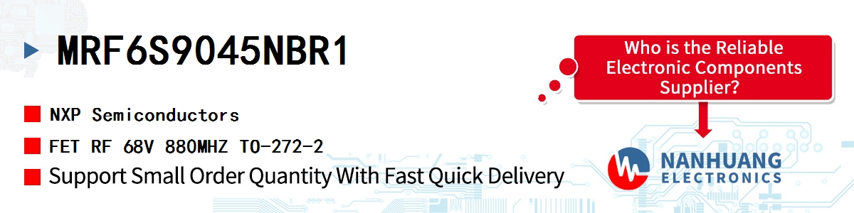 MRF6S9045NBR1 NXP FET RF 68V 880MHZ TO-272-2