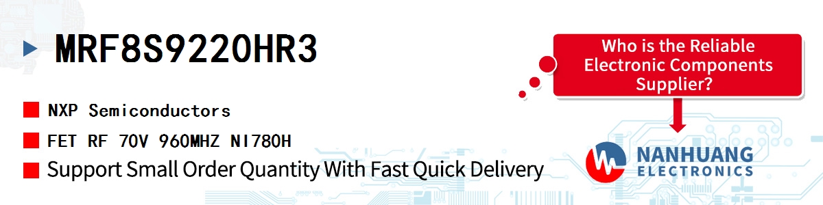 MRF8S9220HR3 NXP FET RF 70V 960MHZ NI780H
