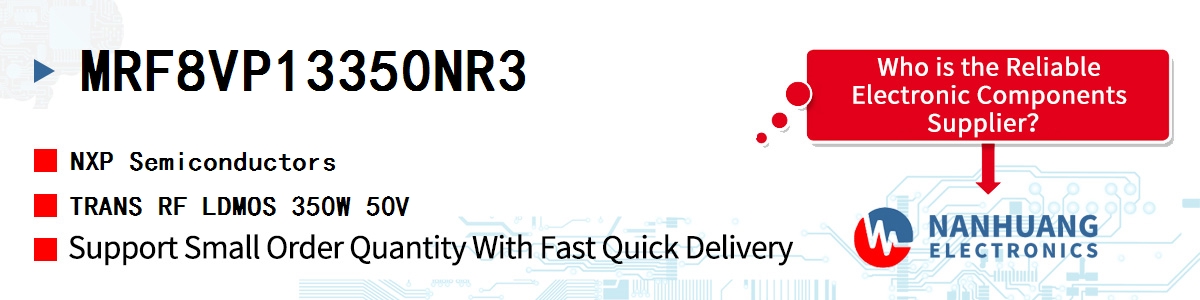 MRF8VP13350NR3 NXP TRANS RF LDMOS 350W 50V