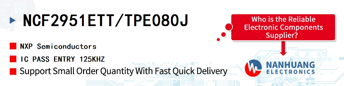 NCF2951ETT/TPE080J NXP IC PASS ENTRY 125KHZ