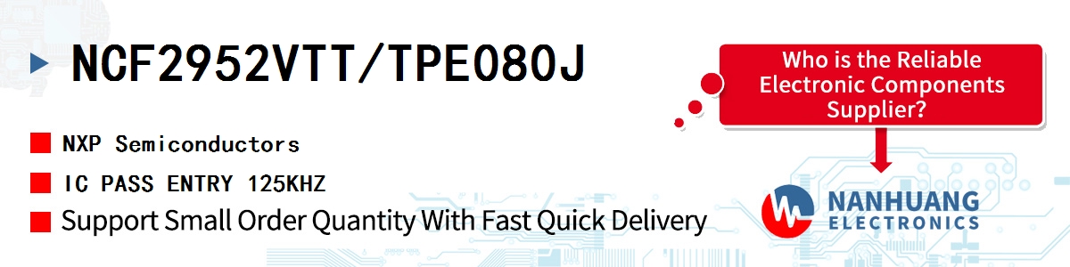 NCF2952VTT/TPE080J NXP IC PASS ENTRY 125KHZ