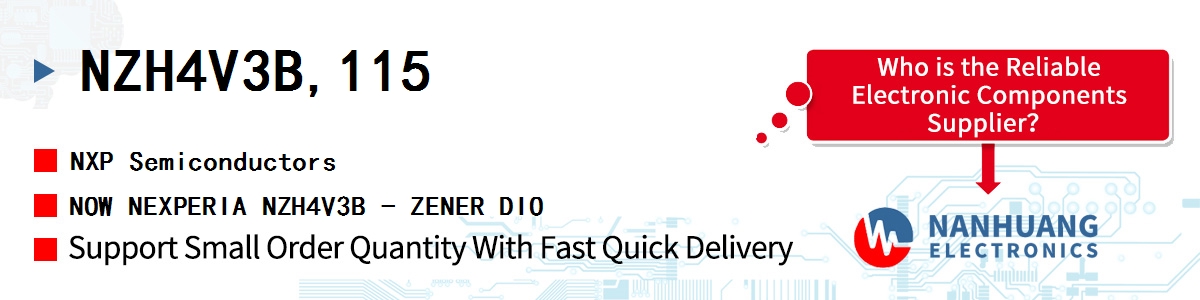 NZH4V3B,115 NXP NOW NEXPERIA NZH4V3B - ZENER DIO