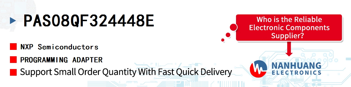 PAS08QF324448E NXP PROGRAMMING ADAPTER