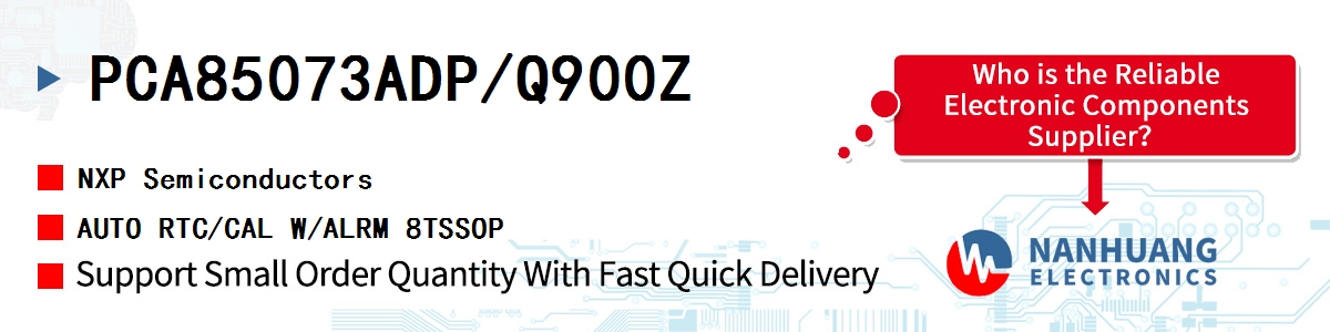 PCA85073ADP/Q900Z NXP AUTO RTC/CAL W/ALRM 8TSSOP