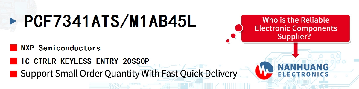 PCF7341ATS/M1AB45L NXP IC CTRLR KEYLESS ENTRY 20SSOP