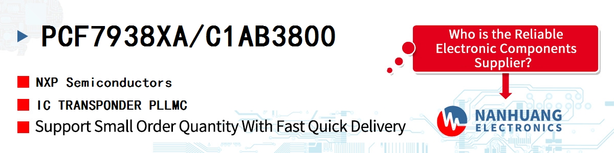 PCF7938XA/C1AB3800 NXP IC TRANSPONDER PLLMC