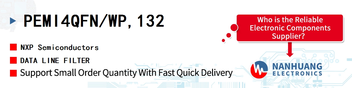 PEMI4QFN/WP,132 NXP DATA LINE FILTER