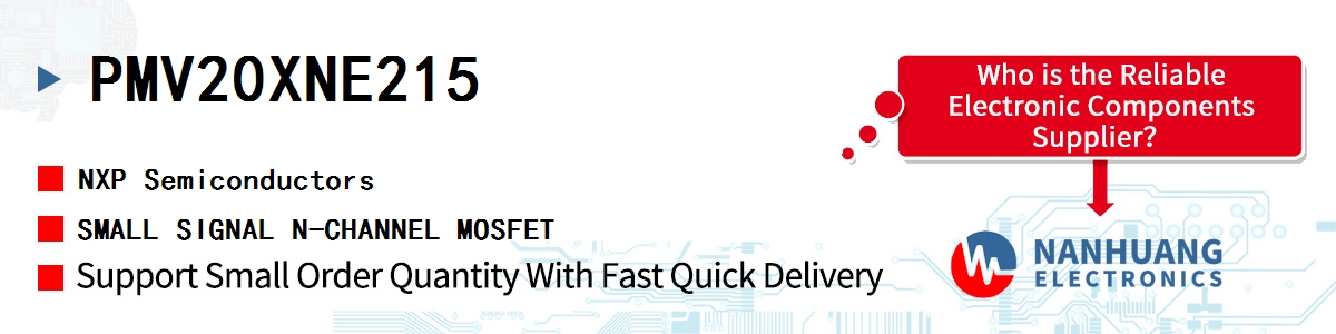 PMV20XNE215 NXP SMALL SIGNAL N-CHANNEL MOSFET
