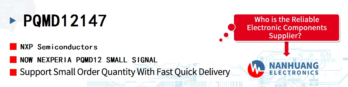 PQMD12147 NXP NOW NEXPERIA PQMD12 SMALL SIGNAL